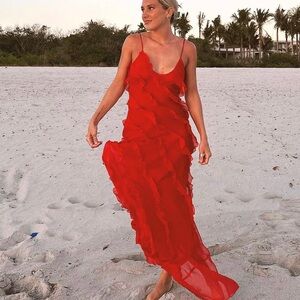 Rat & Boa ruffle dress